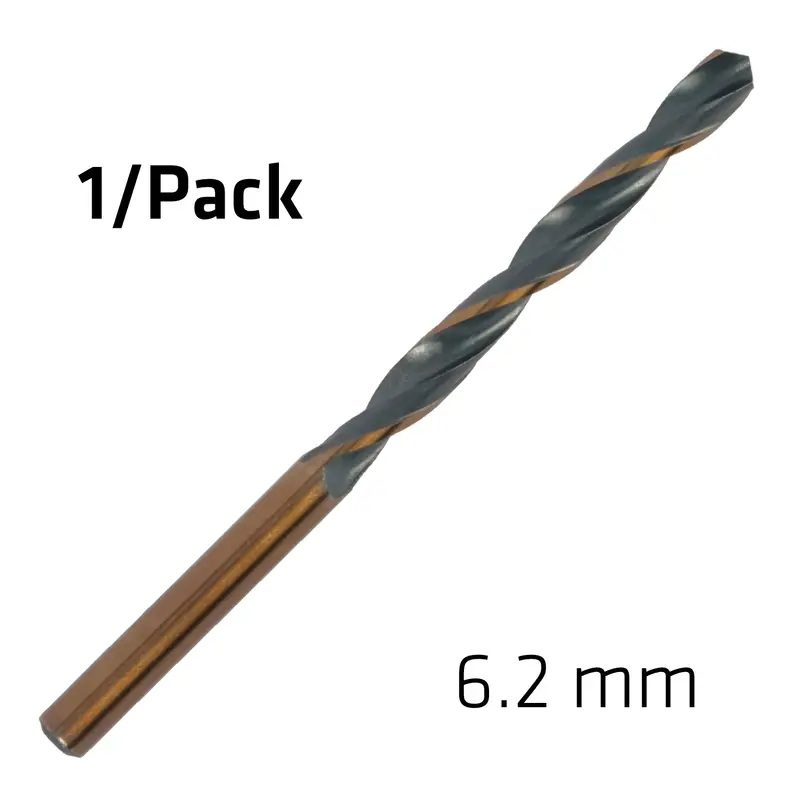 Alpen Sprint Master 6.2 Mm Drill Bit – Din 338, Single-Piece Sleeve Design 1