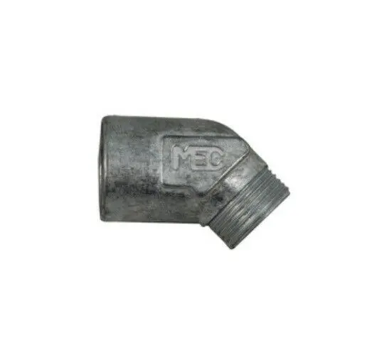 Aluminum 45° Pipeaway Fitting For 3/4" Relief Valves On Forklift Propane Cylinders 1