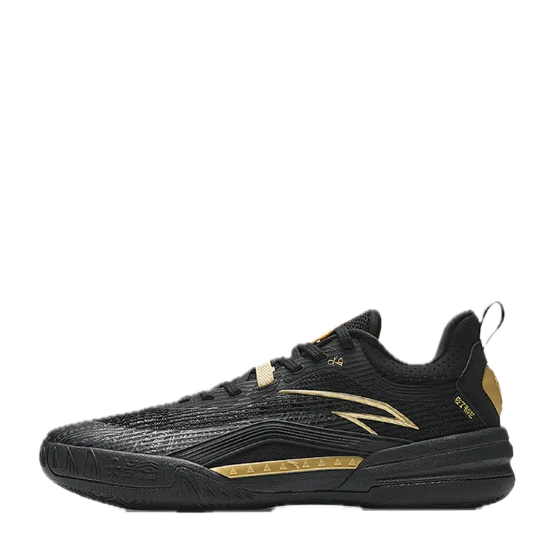 Anta Kai 1 Team Basketball Sneakers – Black & Gold Colorway 1