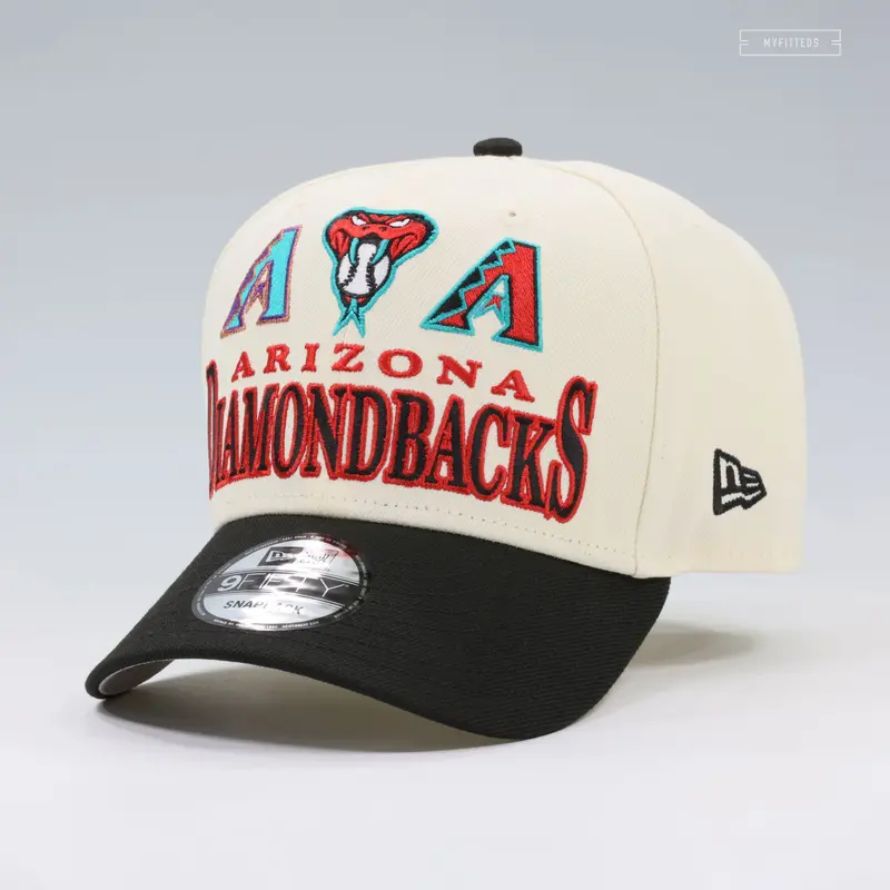 Arizona Diamondbacks Team Archive Off-White Snapback – New Era 9Fifty 1