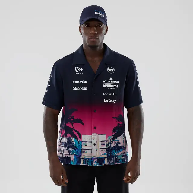 Atlassian Williams F1 Miami Race Special 2026 Short-Sleeve Shirt 1