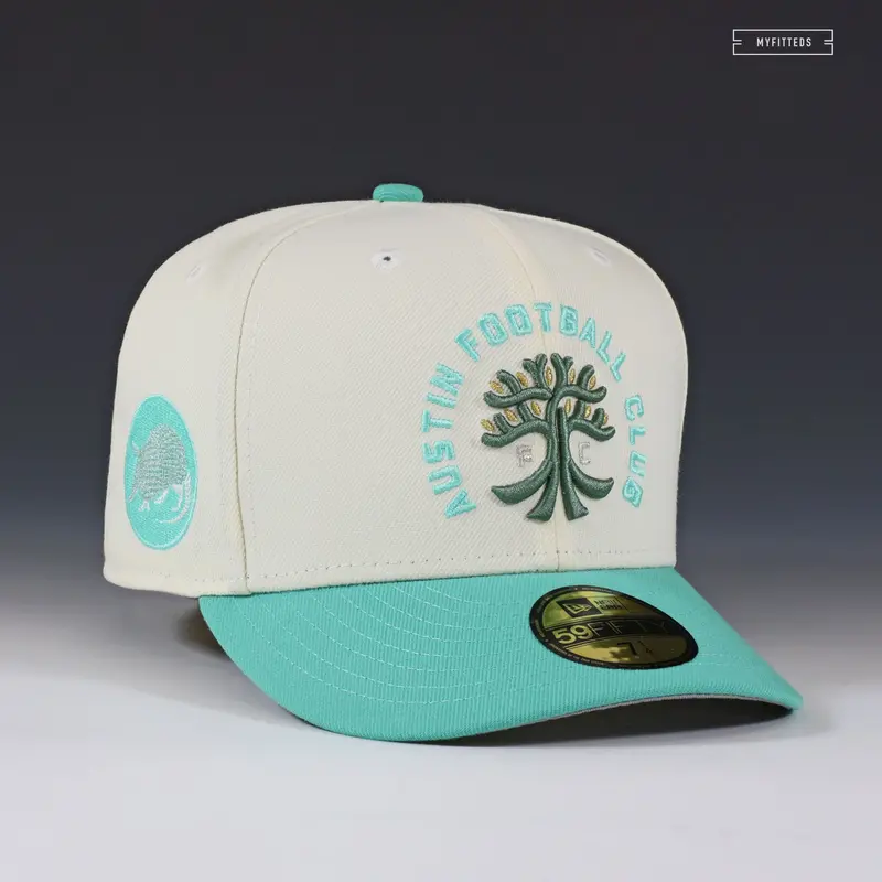 Austin Fc 2024 Armadillo Kit Cap – Secondary Jersey Inspired New Era Fitted Design 1