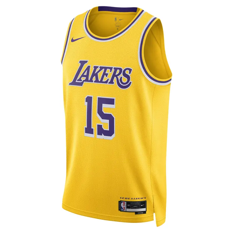 Austin Reaves Los Angeles Lakers 2022–23 Icon Edition Nike Swingman Jersey For Men 1