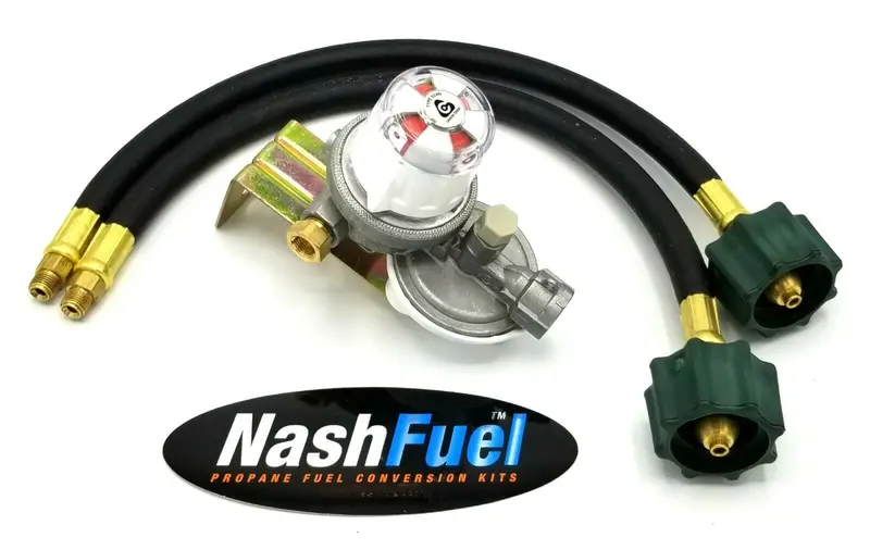Automatic Twin-Stage Propane Changover Regulator Kit For Rvs — 160K Btu Lpg 1