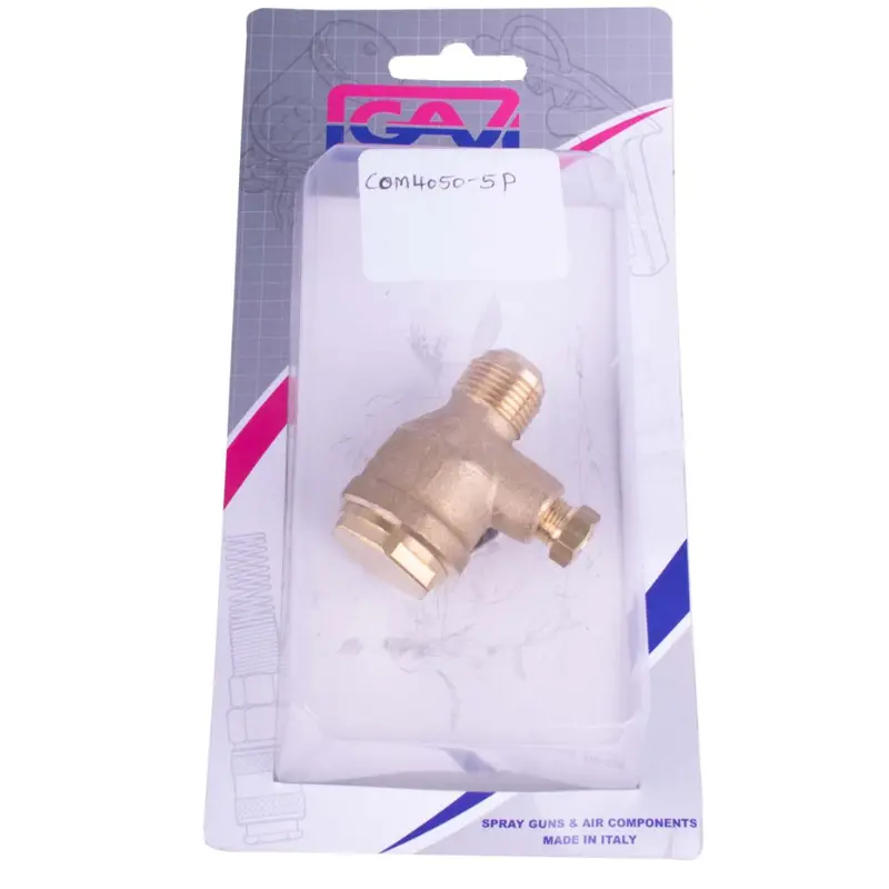 Bamax 3/8″ Male-To-Female Non-Return Pneumatic Valve – Carded Packaging 1