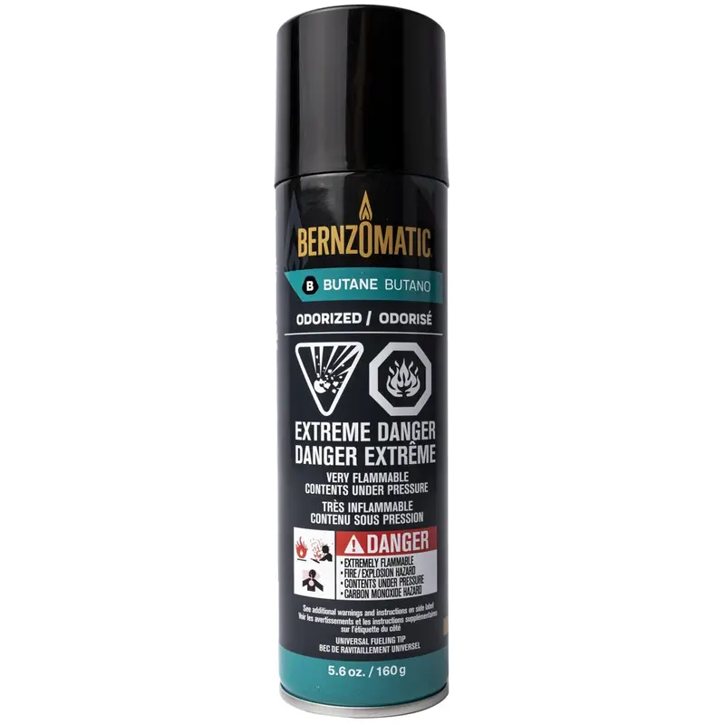 Bernzomatic Butane Fuel Refill Cartridge – 5.6 Oz (165 Ml) 1