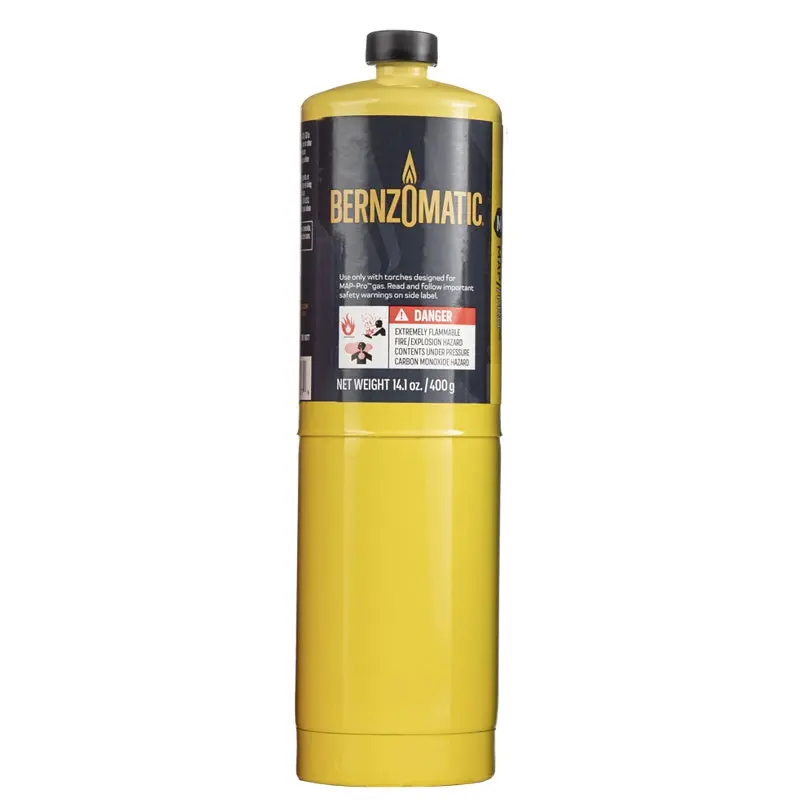Bernzomatic Mg9 Pro-Max Hand Torch – 400G Propane Cylinder, Professional-Grade Heat 1