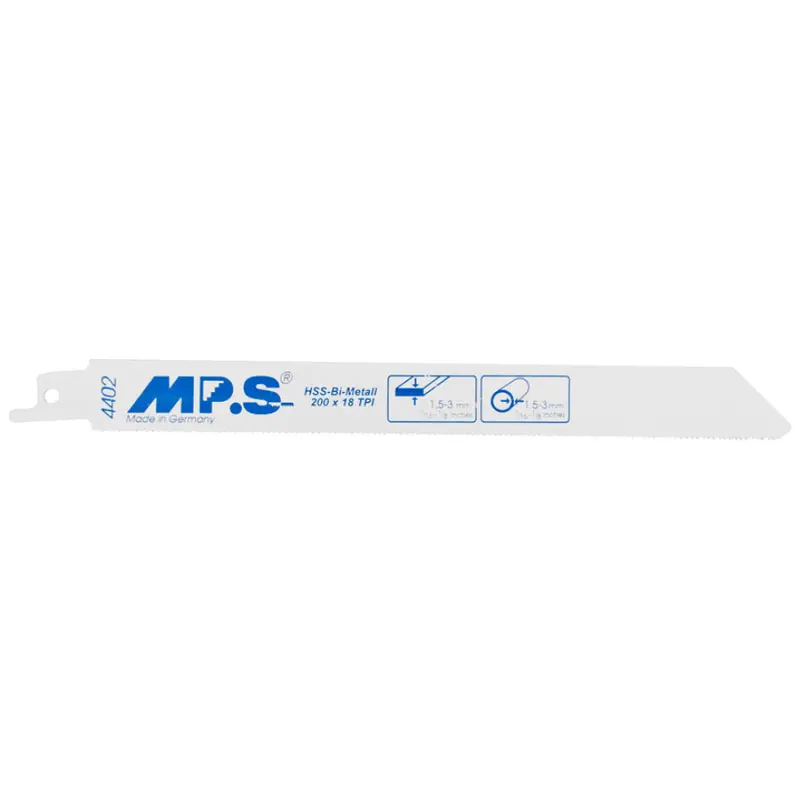 Bi-Metal Sabre Saw Blade – 200Mm, 18 Tpi, 2-Pack 1