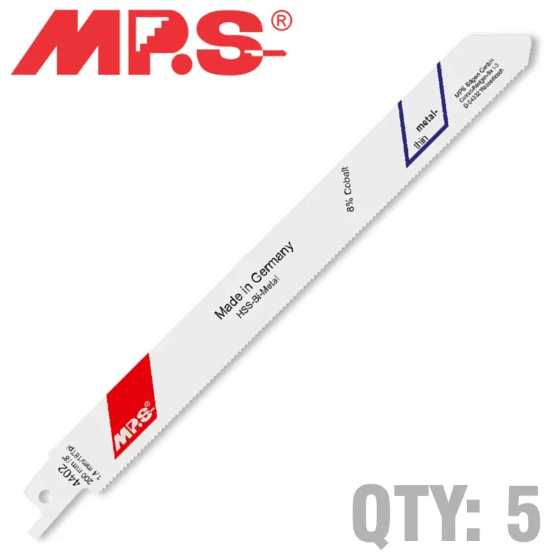Bi-Metal Sabre Saw Blade – 200Mm, 18 Tpi, 5-Pack 1