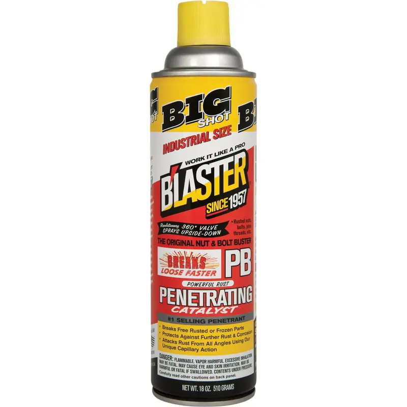 Blaster Big Shot Penetrating Catalyst – 18-Ounce Lubricating & Rust-Loosening Spray 1