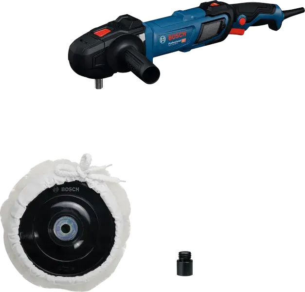 Bosch 1400W 180Mm Variable-Speed Polisher With M14 Spindle 1
