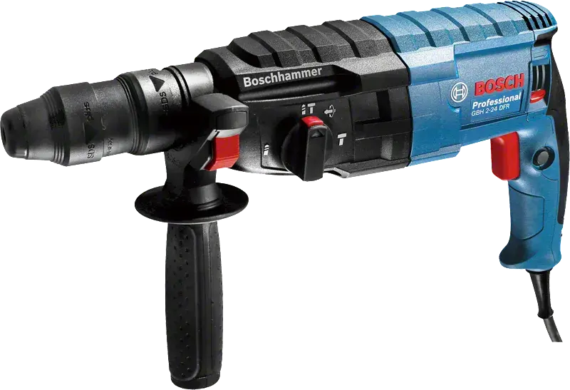 Bosch Gbh 2-24Dfr Rotary Hammer – 2.4J 24Mm Sds-Plus Dust-Free Hammer 1