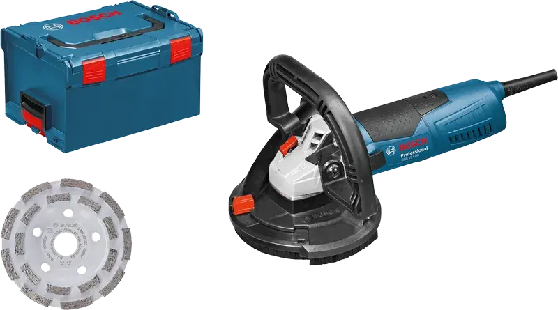 Bosch Gbr 15Cag Concrete Grinder – 1500W Dust-Control Angle Grinder 1