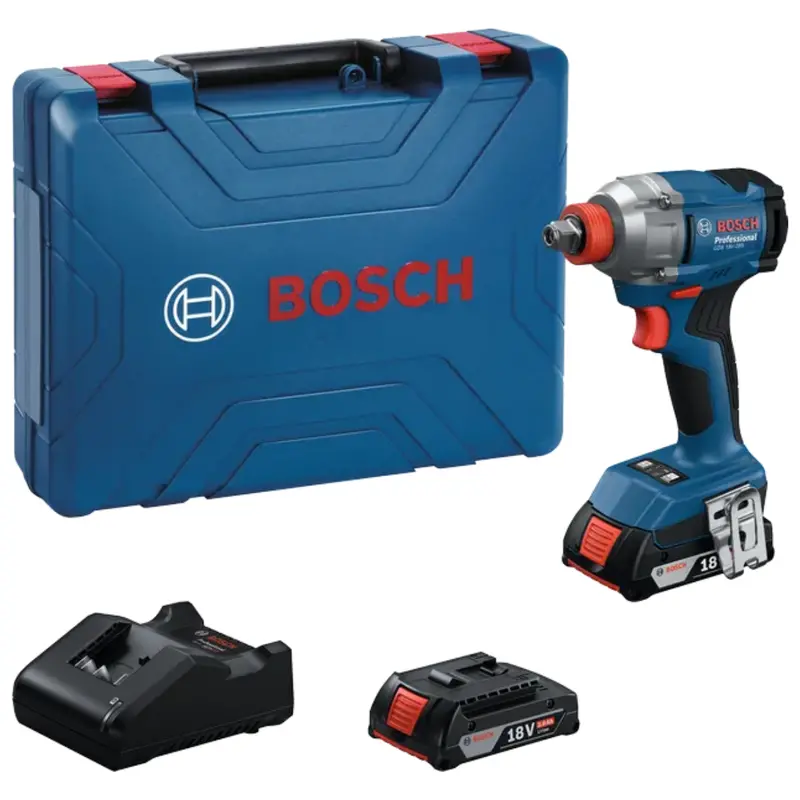 Bosch Gdx 18V-285 Cordless Impact Wrench – Complete Kit 1