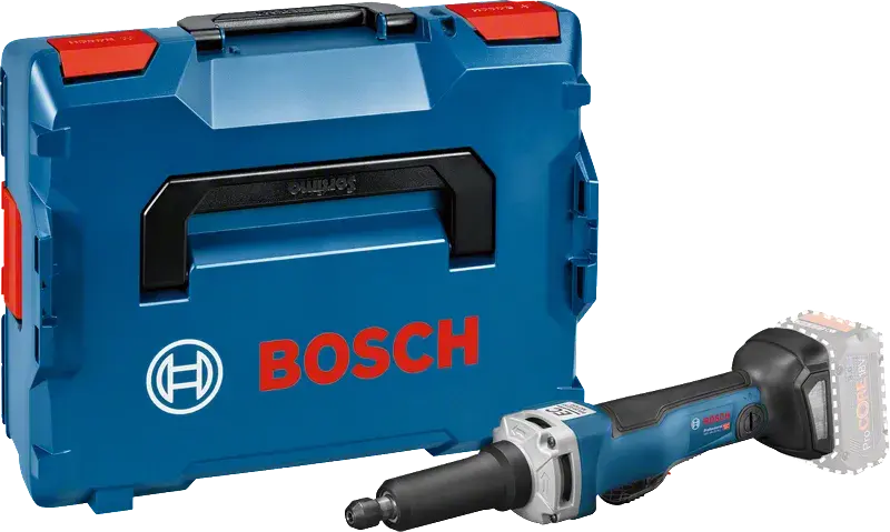 Bosch Ggs 18V-23 Cordless Straight Grinder With Carry Case – Bare Tool 1