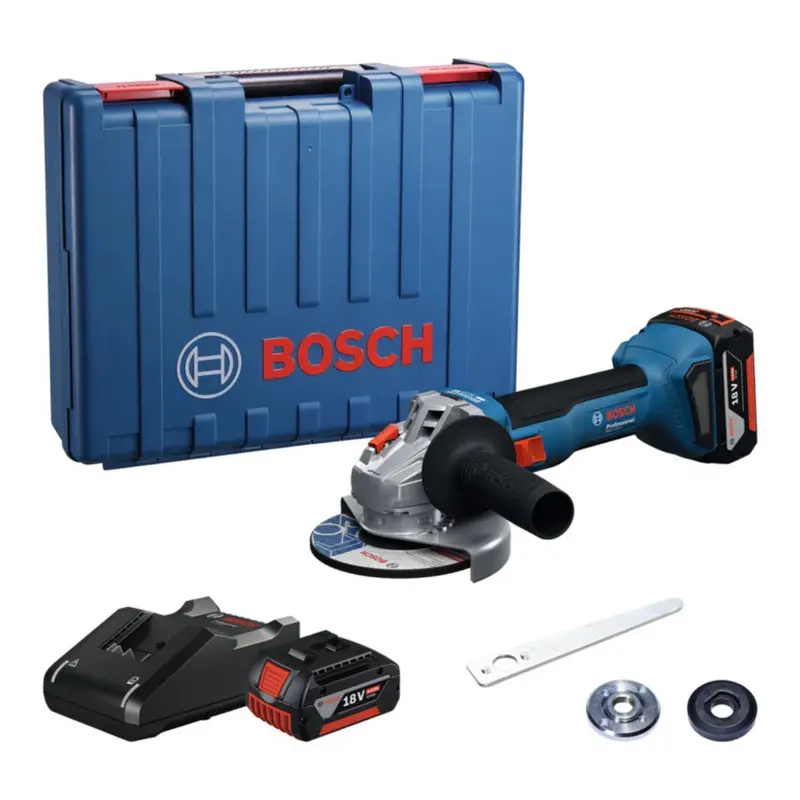 Bosch Gws 18V-8 Cordless Angle Grinder – Full Kit 1