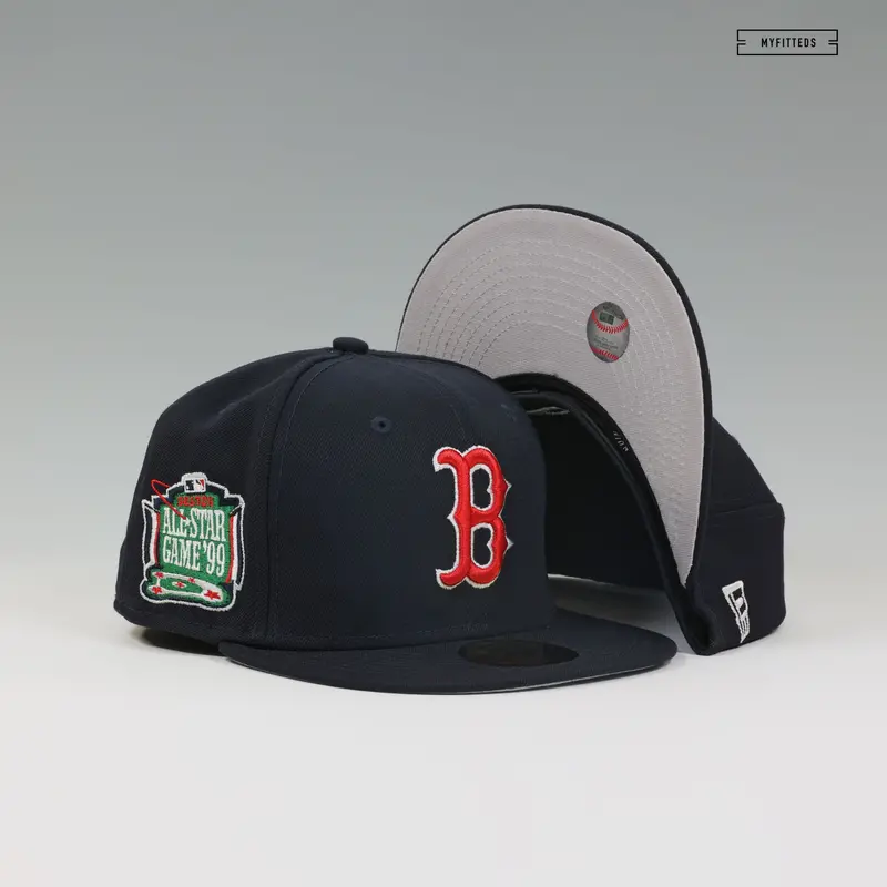 Boston Red Sox 1999 All-Star Game Retro-Style Fitted Hat 1