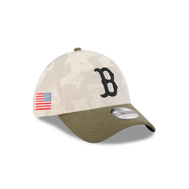 Boston Red Sox Armed Forces Day 2025 Classic 39Thirty Cap 1