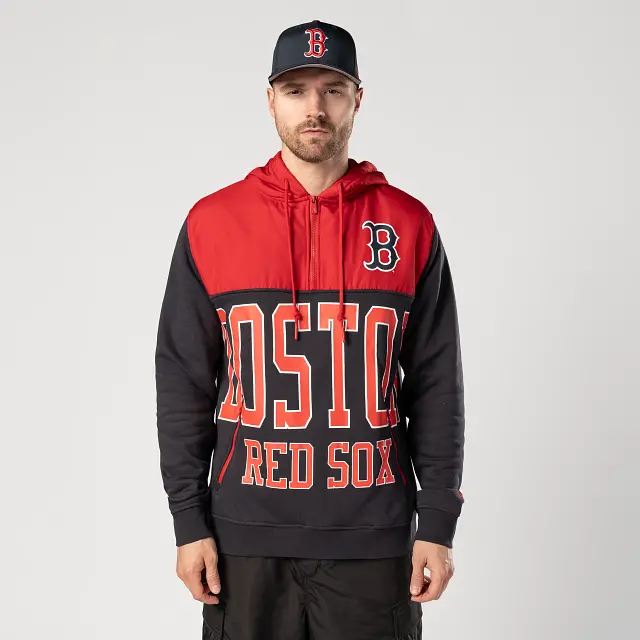 Boston Red Sox Mlb Navy Casual Hoodie 1
