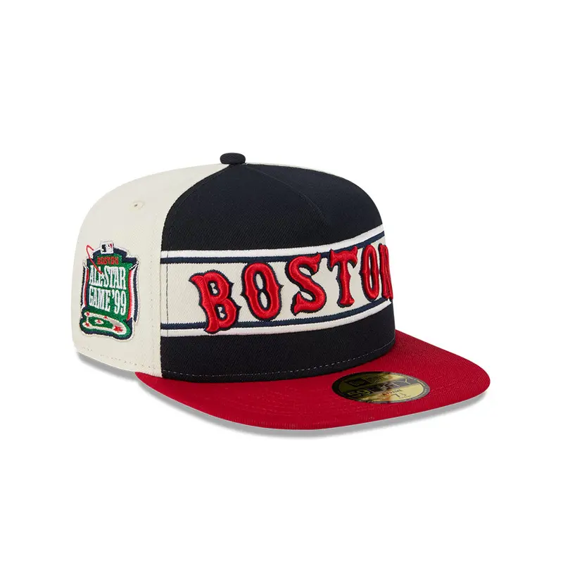 Boston Red Sox Summer Derby Collection 59Fifty A-Frame Cap 1