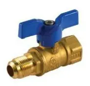 Bq-R602F38 3/8" Flare X 1/2" Fpt Propane Ball Valve – High-Flow Shutoff 1