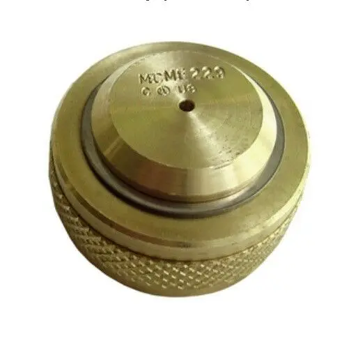 Brass Me229 Propane Tank Fill Valve Cap – 1-3/4" Acme Thread For Forklifts, Motorhomes & Rv Lpg Systems 1