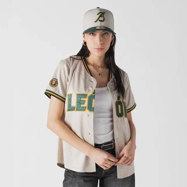 Bravos De León Alternate Jersey 2026 – White Women'S Edition 1