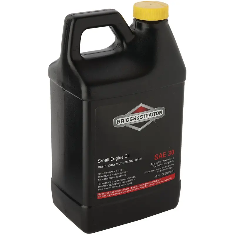 Briggs & Stratton 4-Cycle Motor Oil – 30W, 48 Oz Bottle For Small Engines 1