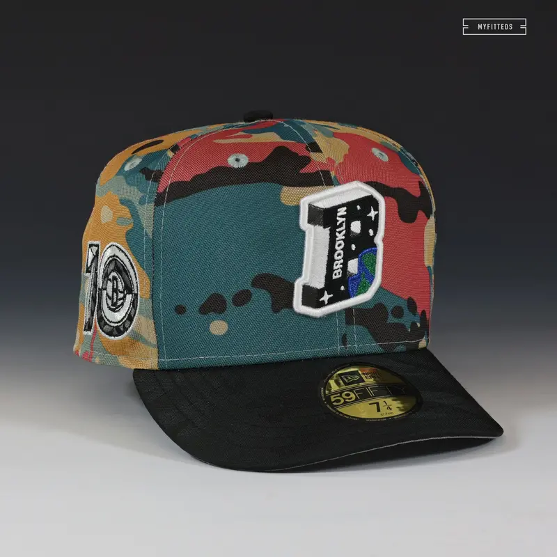 Brooklyn Nets 10Th Anniversary Cap – Billionaire Boys Club Camo X New Era Collaboration 1
