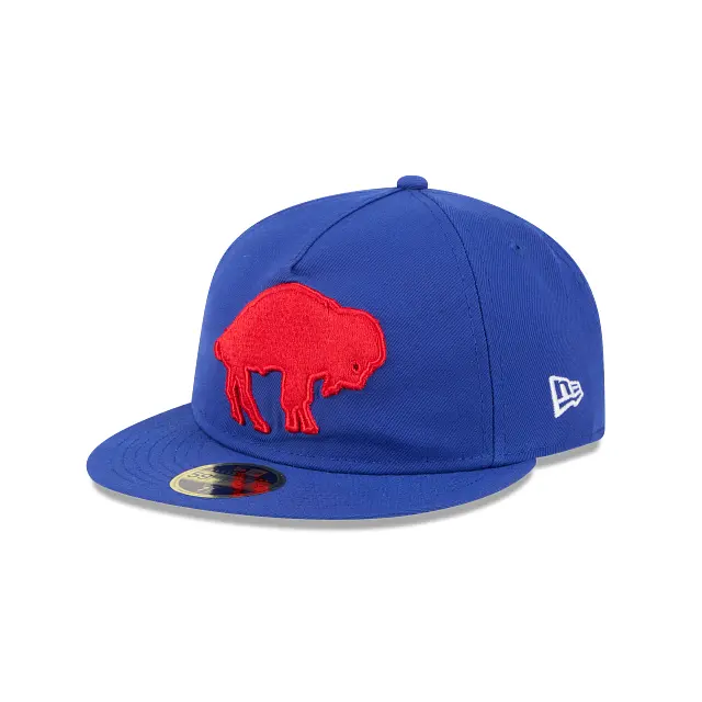 Buffalo Bills Vintage Wool 59Fifty Retro Crown Hat 1