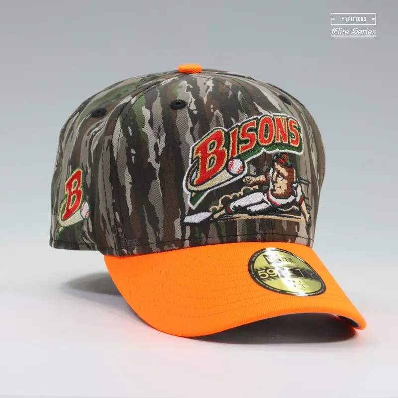 Buffalo Bisons Realtree Original Hunter Pack Elite Series Fitted Cap – New Era 1