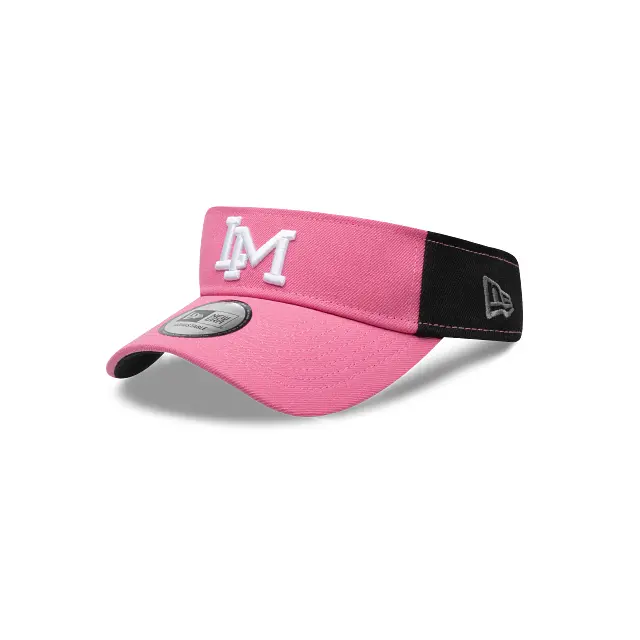 Cañeros De Los Mochis Lamp Visor-Style Adjustable Strapback Cap – Pink 1