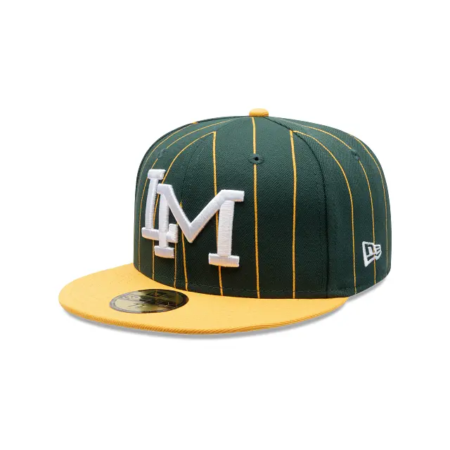 Cañeros De Los Mochis Pinstripe Cap – Lamp Fangear 59Fifty Team-Fit Headwear 1