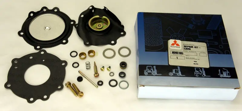 Carburetor Rebuild Kit For Caterpillar, Clark, And Mitsubishi Forklifts – Part Ct0393185 (0393185) 1
