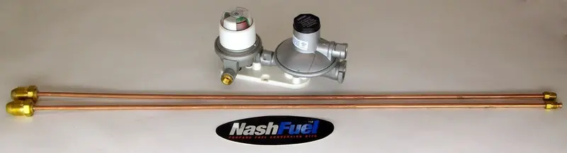 Cavagna/Kosan 528B Automatic Changeover Propane Regulator – 30" Pigtail Included 1