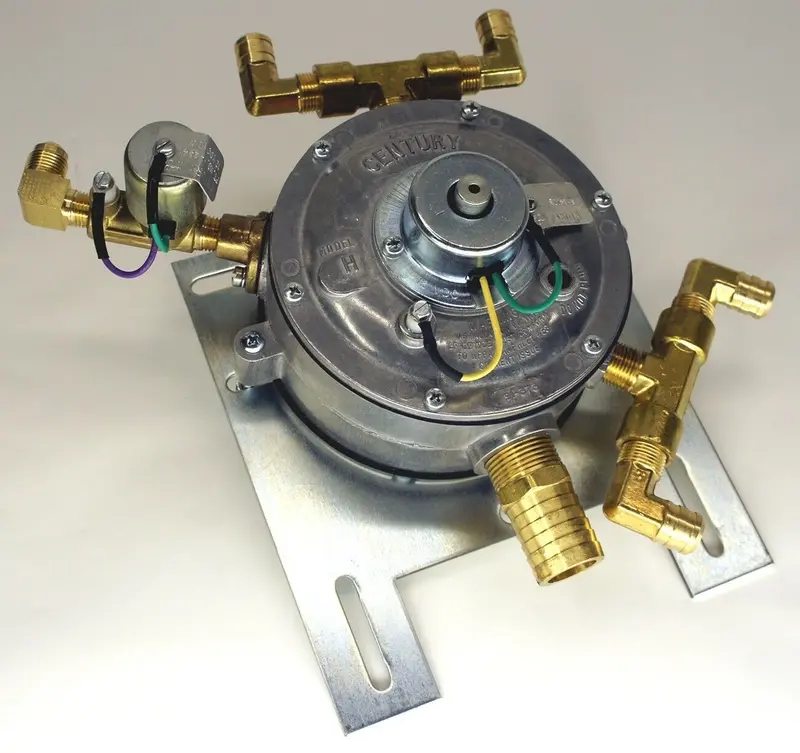 Century H-Series 12V Vaporizer Regulator With Tractor/Forklift Mounting Bracket (Models 1477/1477B/2341) 1