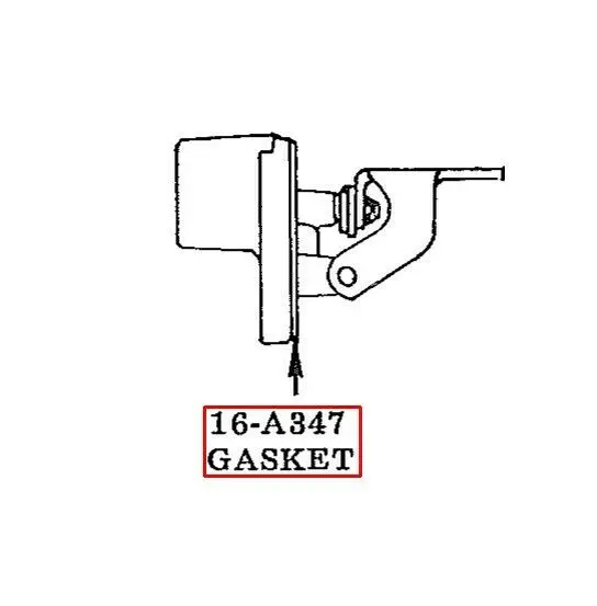 Century M6 Gasket (16-A347) – Replacement For 91-300 Primary Inlet Fitting & 2504 Regulator 1