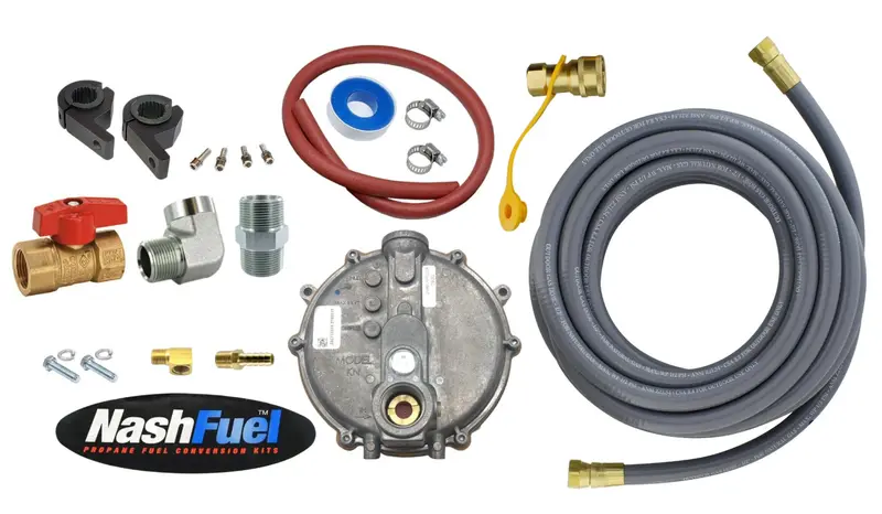 Champion 100401 Natural Gas Conversion Kit With Ball Valve And 25-Foot Hose 1