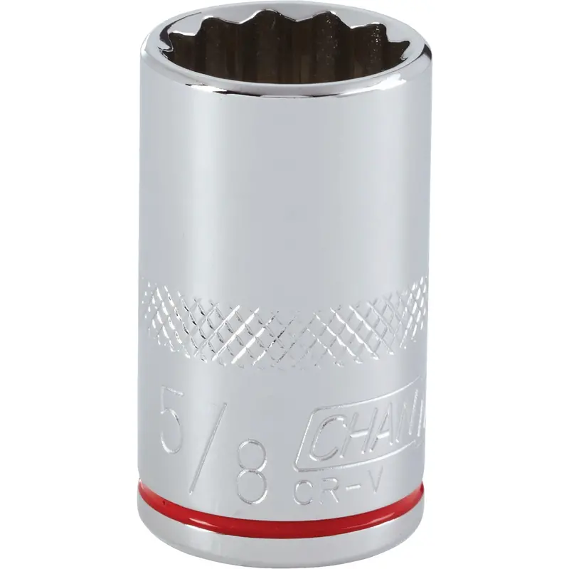 Channellock 1/2" Drive 12-Point Standard Socket – 5/8" Shallow Profile 1