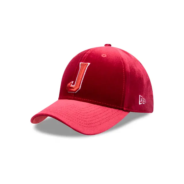 Charros De Jalisco Lamp Velvet 9Forty Adjustable Strapback Cap – Red 1