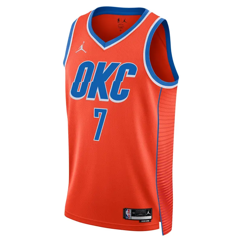 Chet Holmgren Oklahoma City Thunder Statement Swingman Jersey – Men'S Nike Nba Replica 1