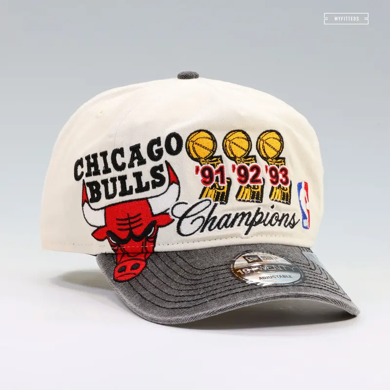 Chicago Bulls 1991–1993 Three-Peat Nba Finals Champions 19Twenty Snapback – New Era 1