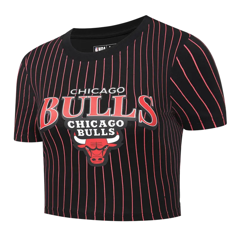 Chicago Bulls Classics Women'S Cropped Cotton Top 1