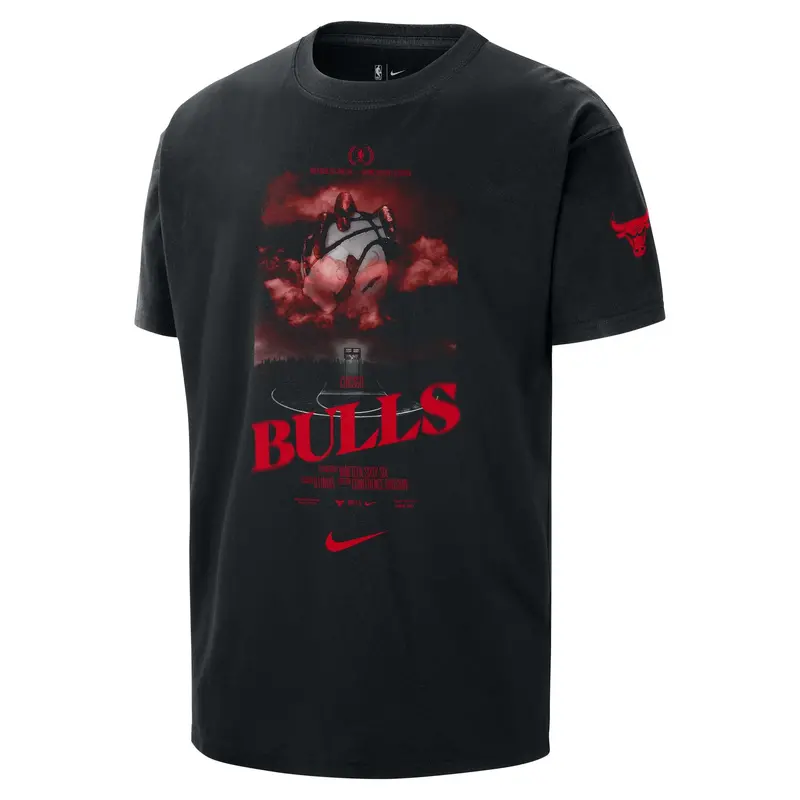 Chicago Bulls Courtside Nike Nba T-Shirt For Men 1
