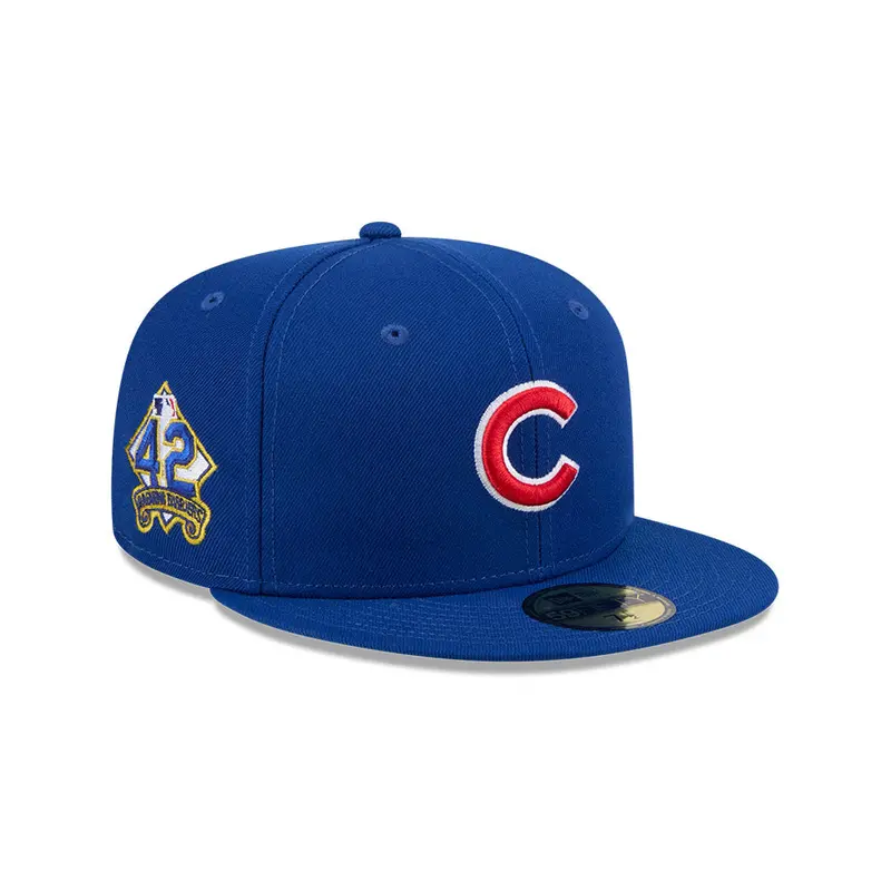 Chicago Cubs Mlb Jackie Robinson Day 2025 Navy 59Fifty Fitted Cap 1