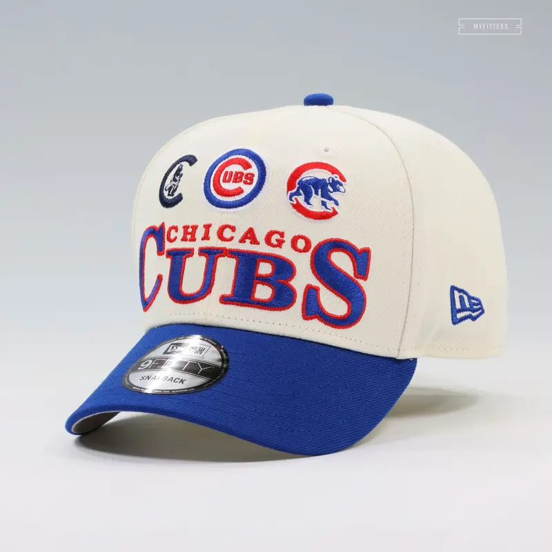 Chicago Cubs Team Archive Off-White Snapback – New Era 9Fifty 1