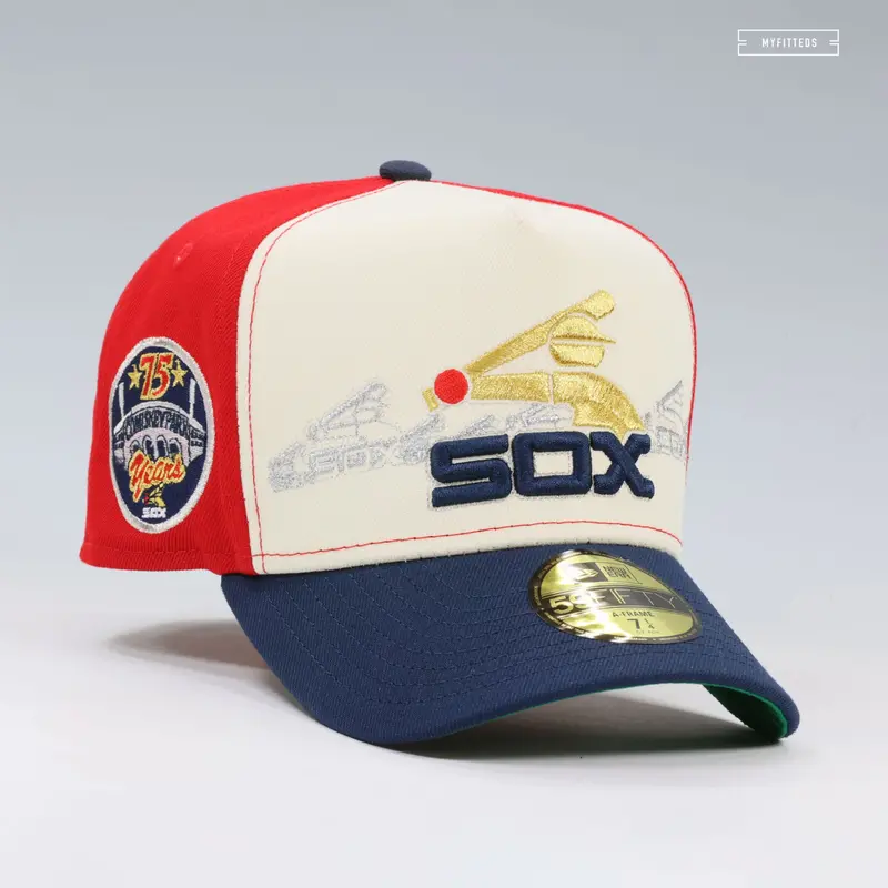 Chicago White Sox 75Th Anniversary Horizon A-Frame Fitted Cap – New Era 1