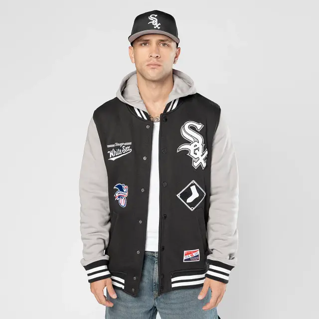Chicago White Sox Mlb Retro Hooded Jacket 1