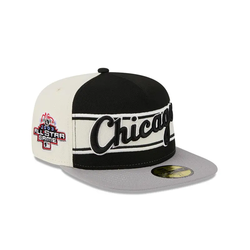 Chicago White Sox Summer Derby 59Fifty A-Frame Fitted Hat 1