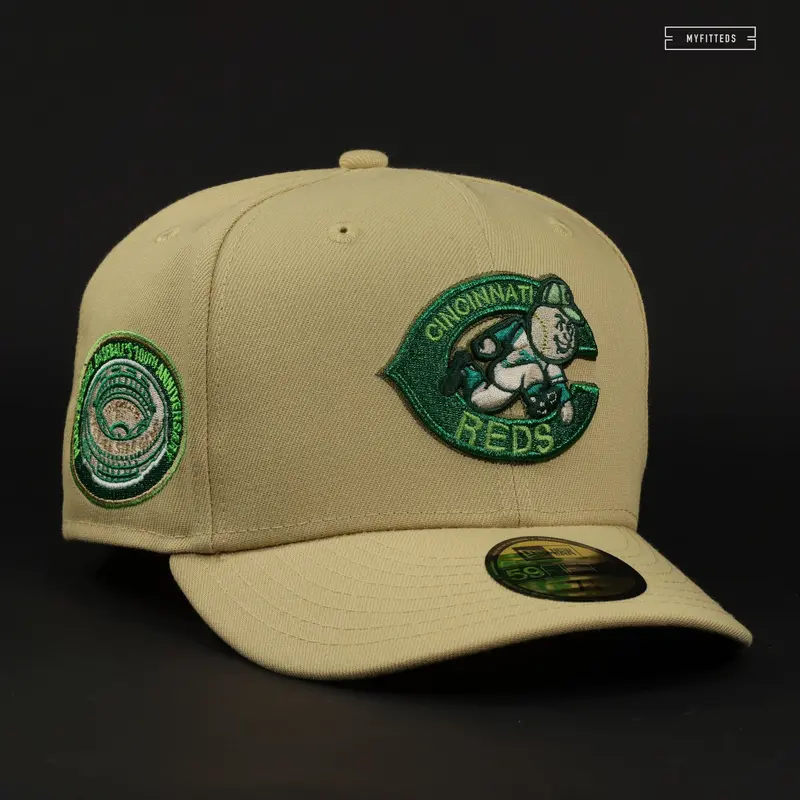 Cincinnati Reds 1969 All-Star Game Washington 'Dollar 1.0' Fitted Cap 1